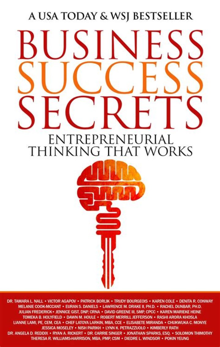 Business Success Secrets Book by Tamara Nall, Victor Agapov, Patrick