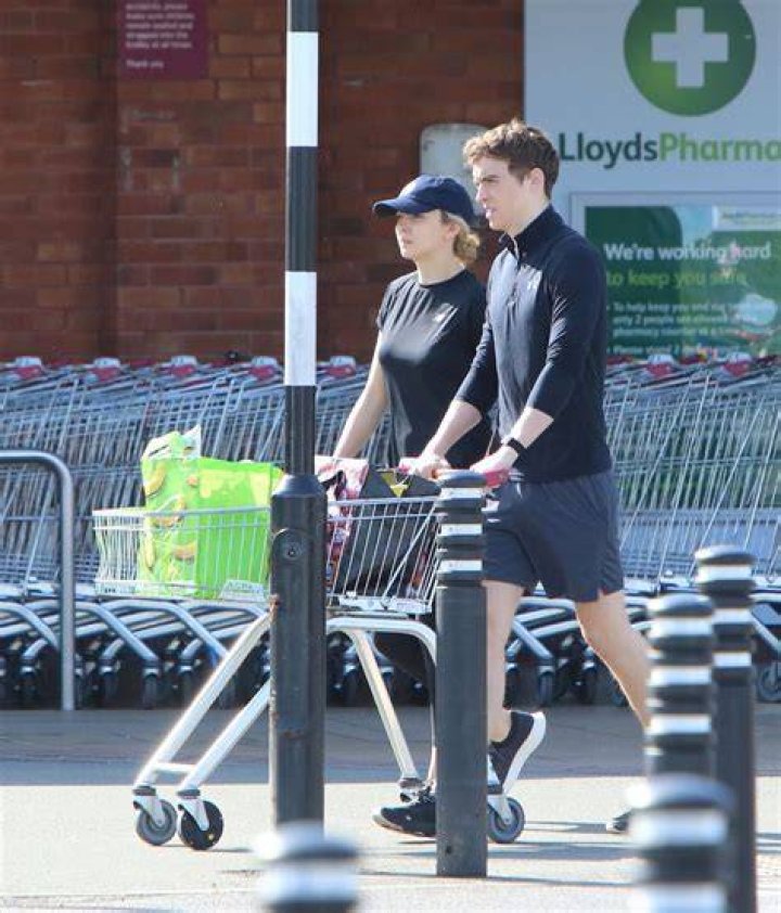 JODIE COMER Out Shopping with Her Brother Chalie in Liverpool 05/20