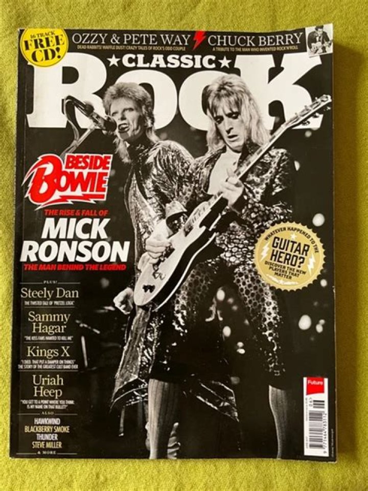 MICK RONSON Classic Rock May 2021