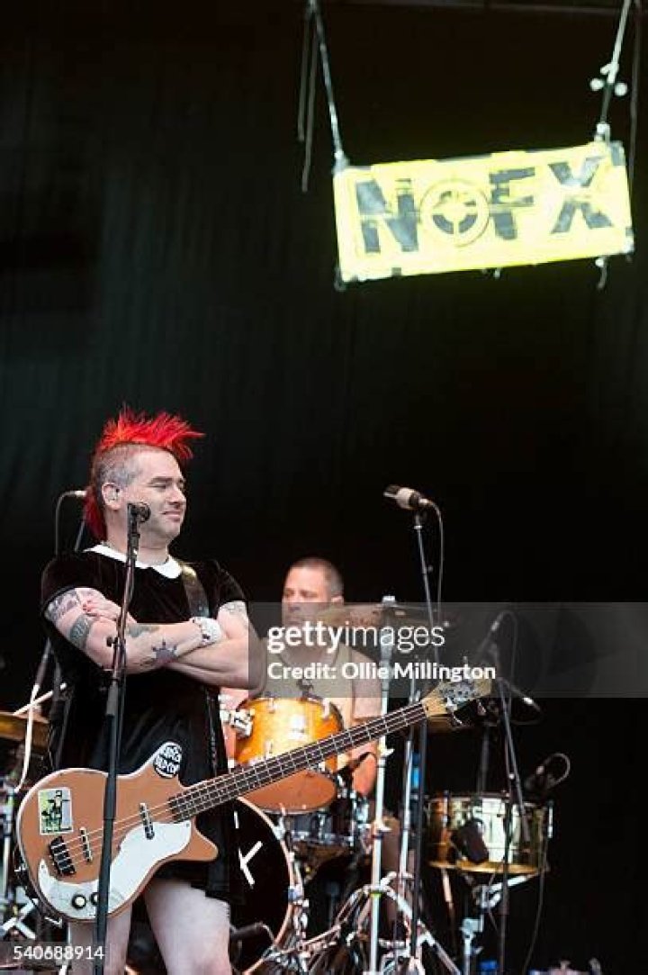 NOFX Erik "Smelly" Sandin Erik Sandin of NOFX performing&hellip; Flickr