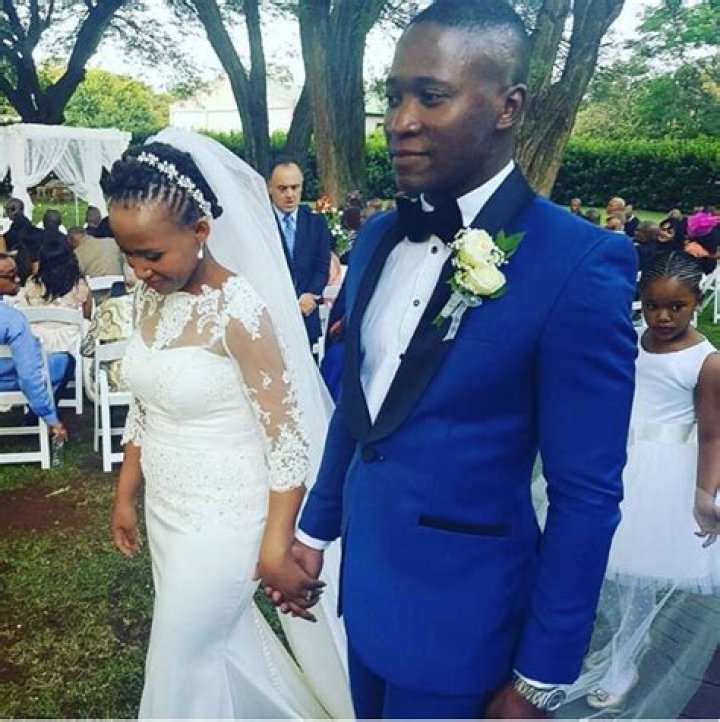 Walter Mokoena and Nosizwe Vuso tied the knot Drum