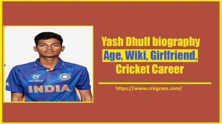Yash Dhull (Cricketer) Age, Wiki, Height, Biography, Family, Career & more